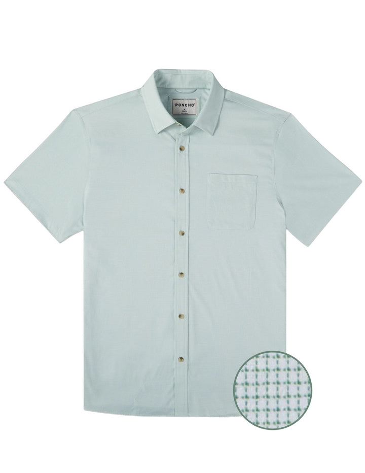 Poncho Mens The Green Monster Short Sleeve Shirt