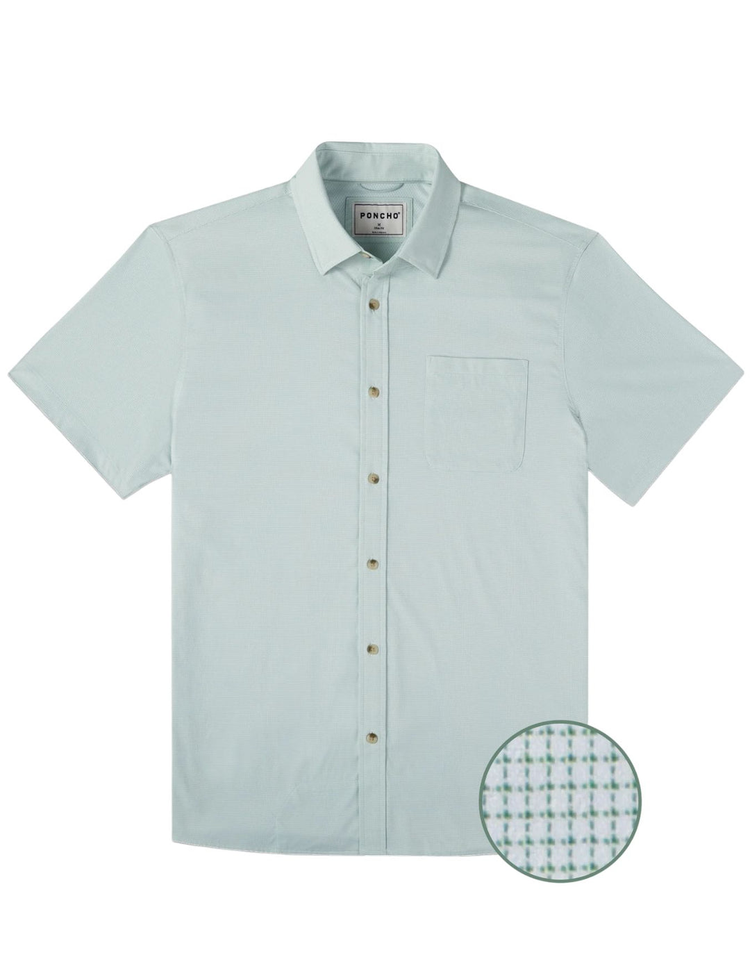 Poncho Mens The Green Monster Short Sleeve Shirt