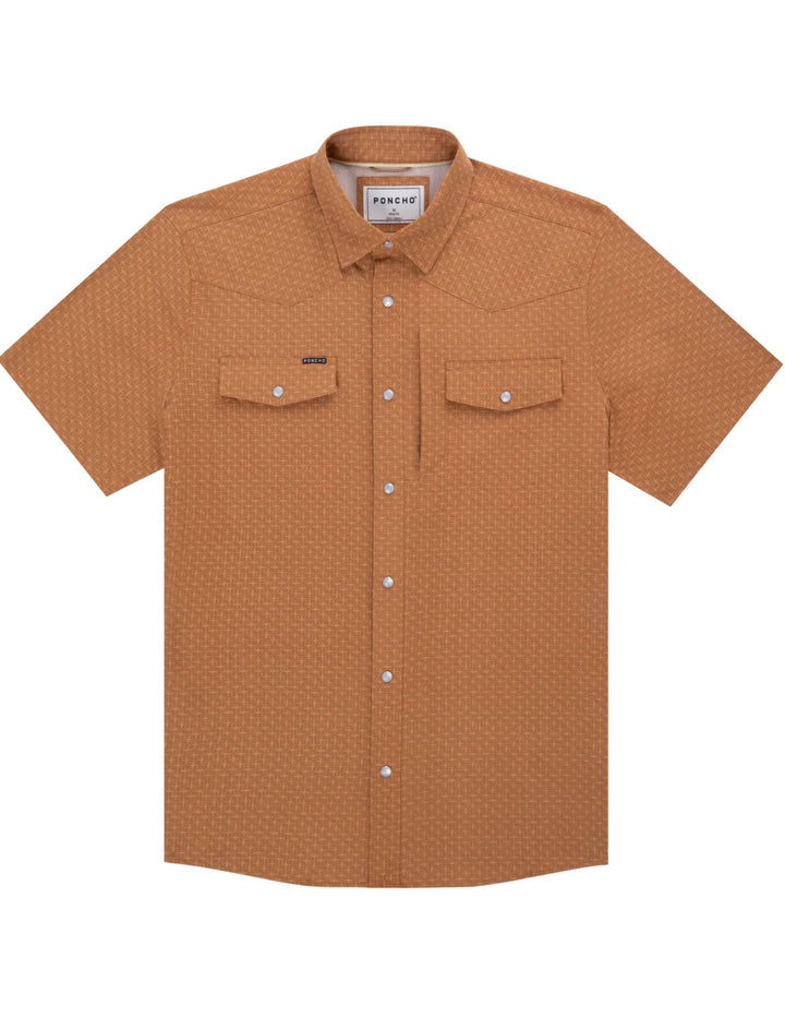 Poncho Mens The Littlefield Short Sleeve Shirt