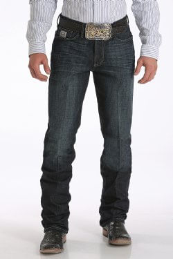 Mens Silver Label Cinch Dark Wash Jeans