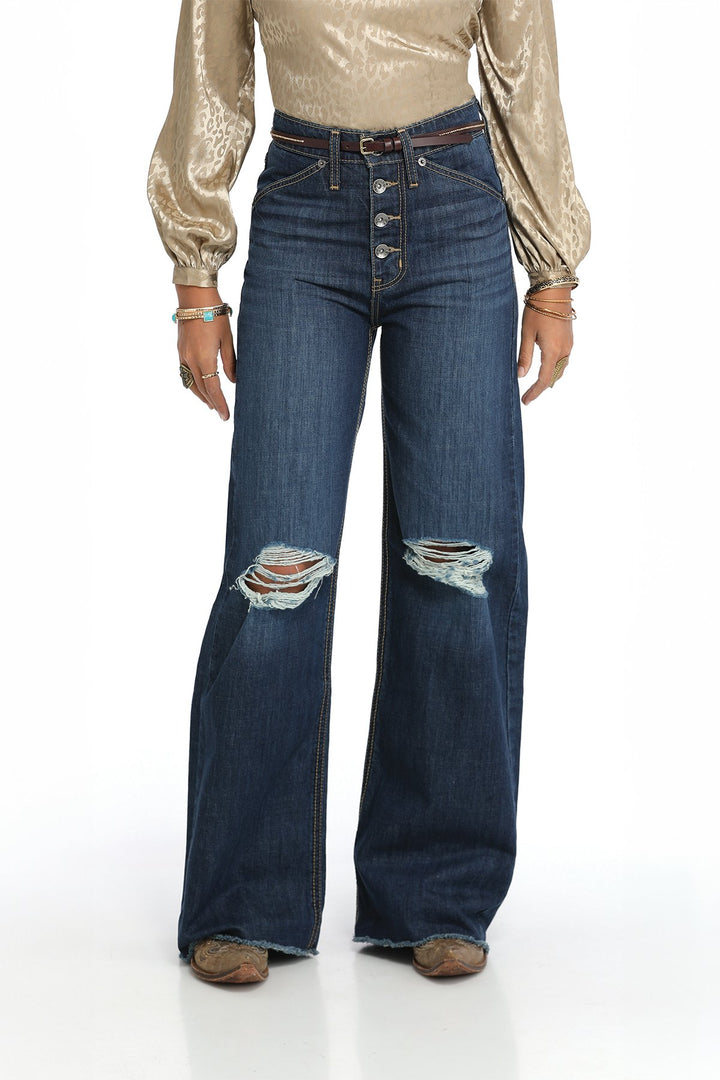 Cinch Womens Skylar Wide Leg Jeans