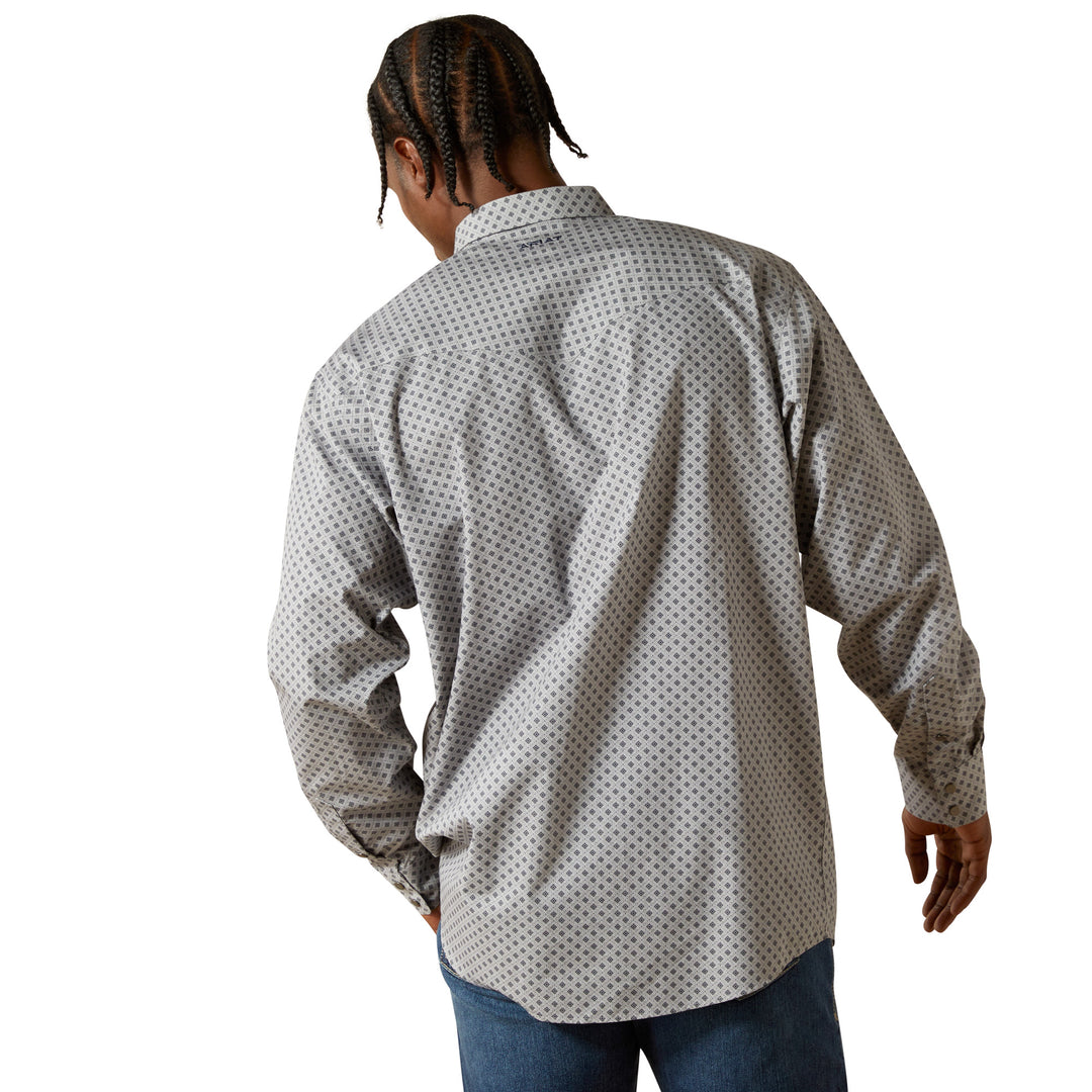 Ariat Mens Wrinkle Free Edward Classic Fit Shirt