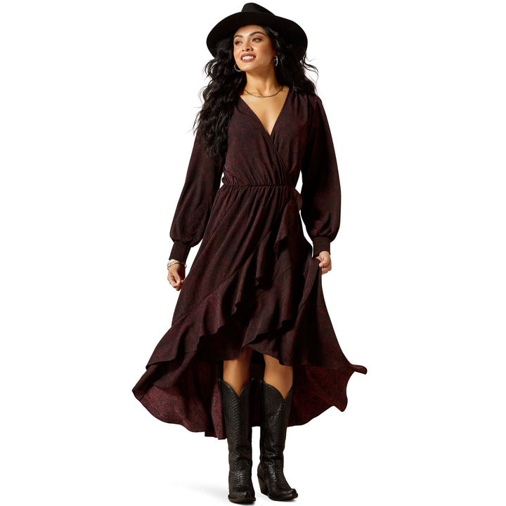 Ariat Womens Port Royale Python Maxi Dress