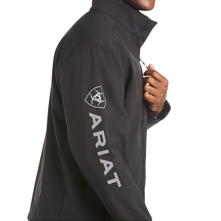 Ariat Mens Black Logo 2.0 Softshell Jacket