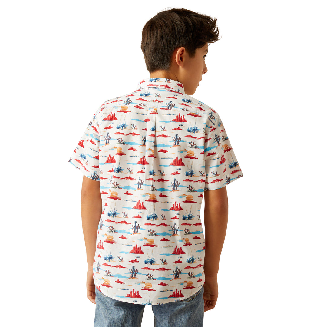 Ariat Boys Scout Short Sleeve Shirt