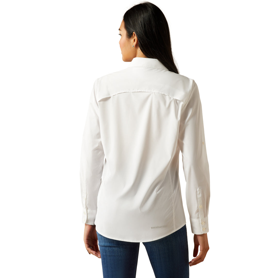 Ariat Womens White VentTEK Stretch Shirt