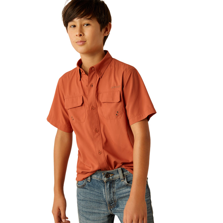 Ariat Boys Clay VentTEK Outbound Classic Fit Shirt