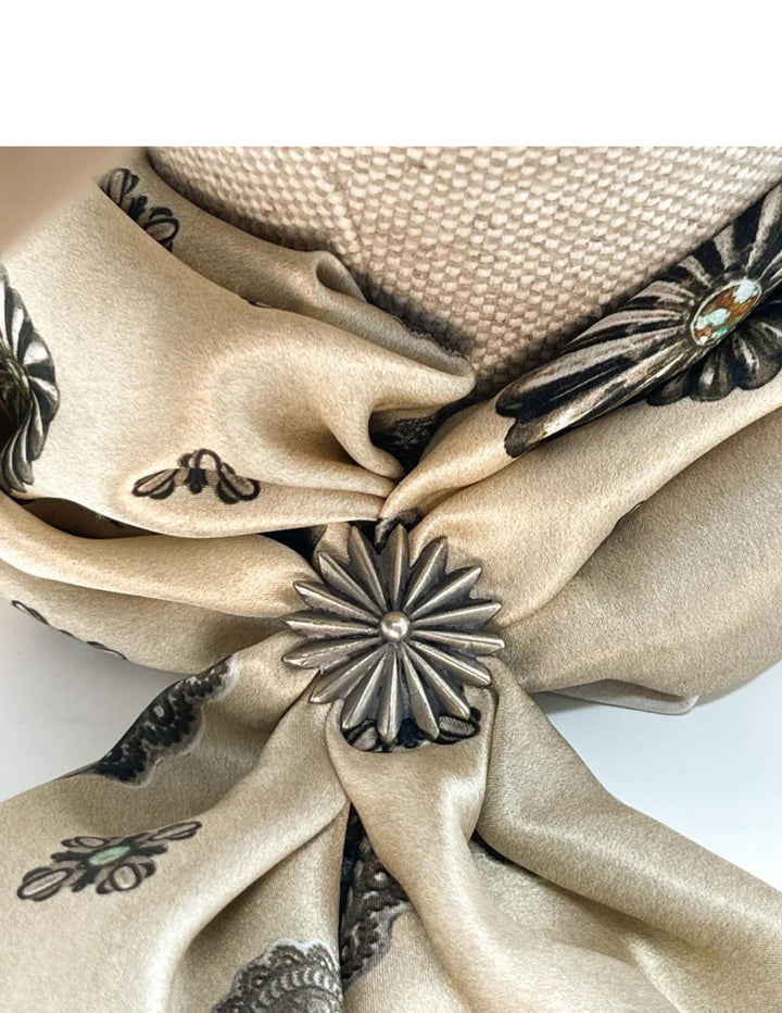 Fringe Scarves Womens Starburst Slide