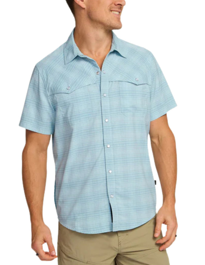 Howler Bros Coopers Plaid Open Country Tech Shirt