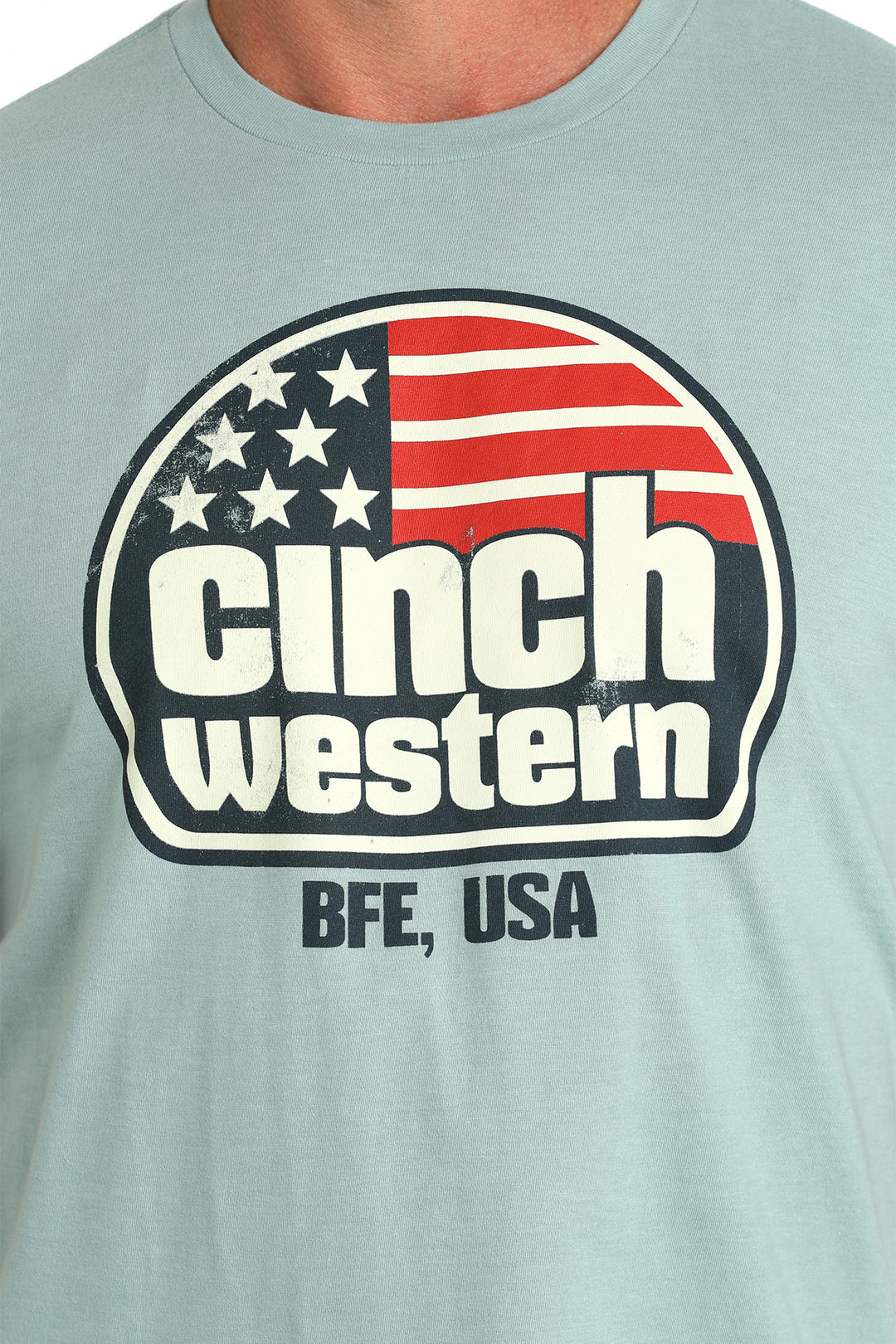 Cinch Mens American Logo T-Shirt