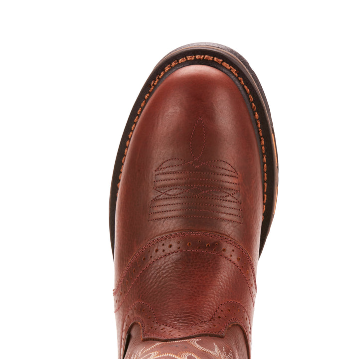 Ariat Mens Copper Workhog Pullon Soft  Toe