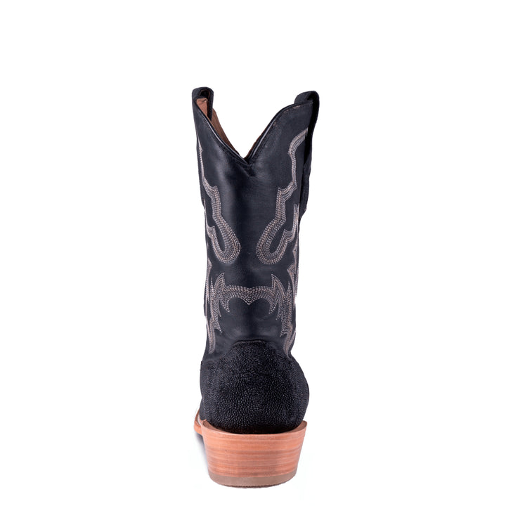 Corral Mens Black Stingray Embroidered Horseman Boots