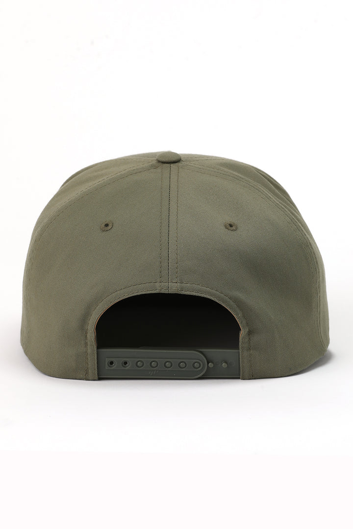 Cinch Mens Flexfit Olive Rodeo Brand Cap