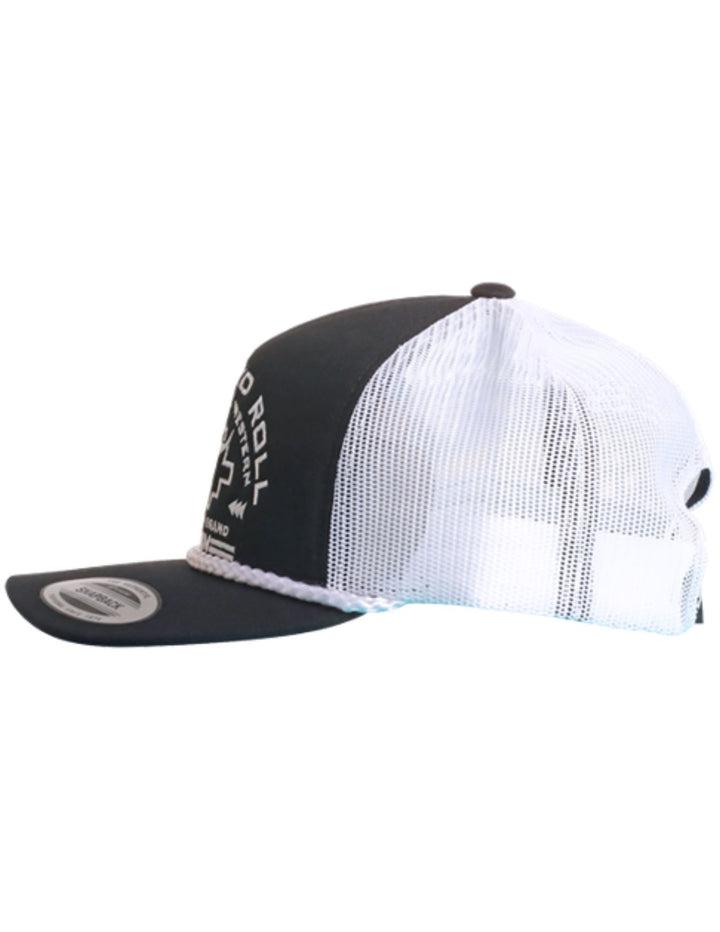 Rock & Roll Mens Black Logo Cap