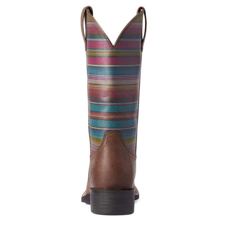 Ariat Womens Serape Round Up Square Toe Boots