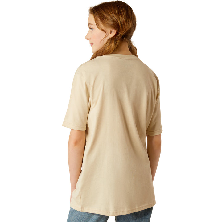 Ariat Girls Cream Horse T-Shirt