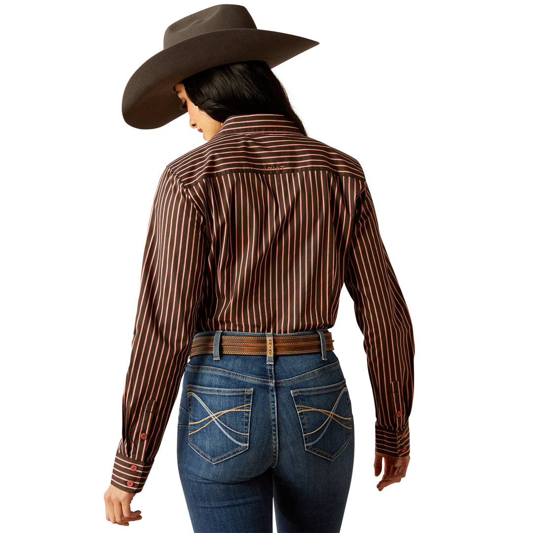 Ariat Womens Kirby Stripe Long Sleeve Shirt