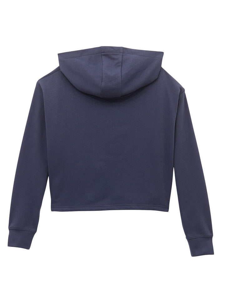 Wrangler Womens Cowboy Crew Cropped Relaxed Hoodie