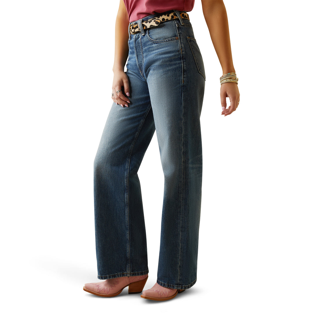 Ariat Womens Ultra High Rise Tomboy Moana Jeans