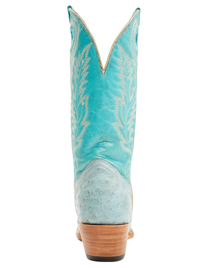 Corral Womens Blue Ostrich Boots