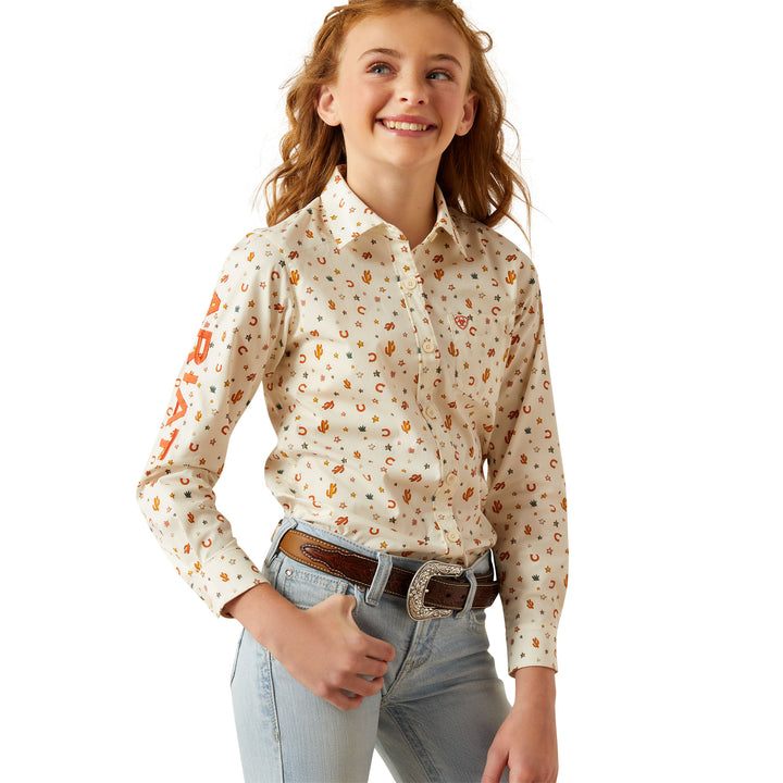 Ariat Girls Team Kirby Shirt