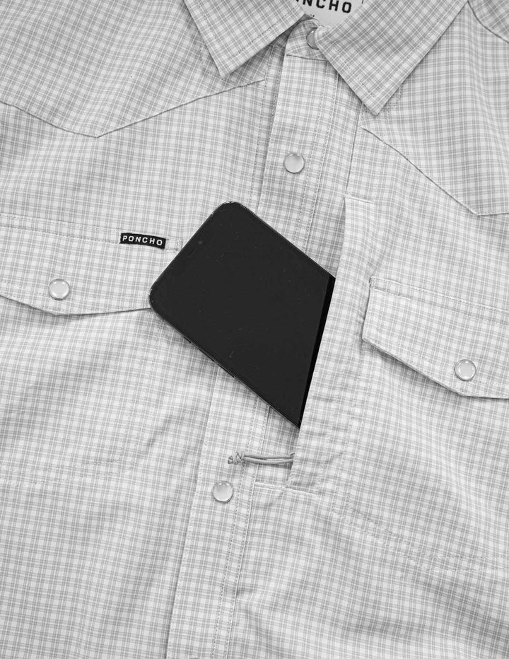 Poncho Mens The Lonesome Dove Long Sleeve Shirt