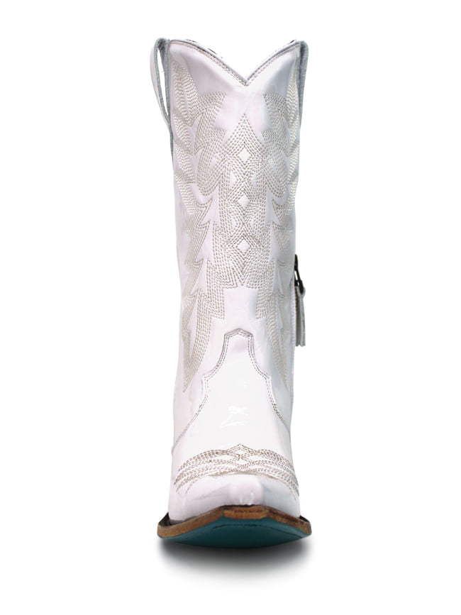 Lane Womens Off The Record White Boots