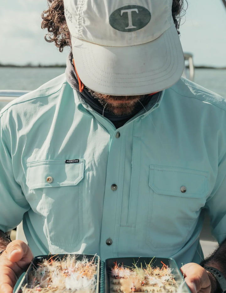 Poncho Mens The Antilles Short Sleeve Shirt