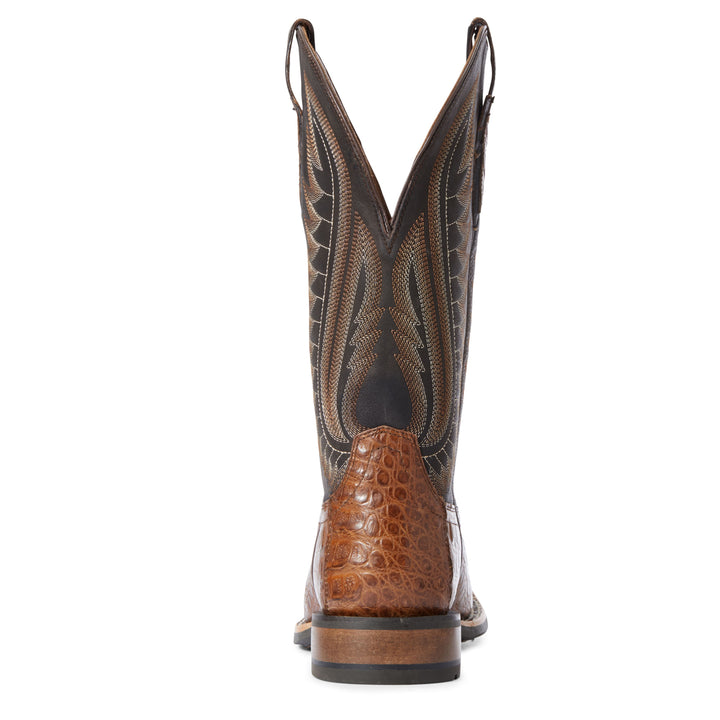 Mens Ariat Double Down Caiman Belly Boots