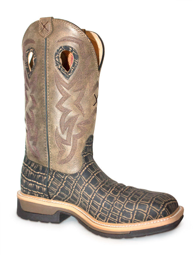 Twisted X Cayman Print Work Boot Lite Alloy Toe – Texas Boot Company