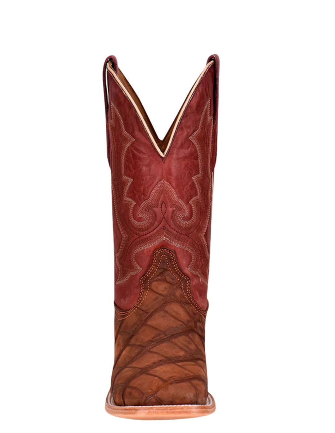 Corral Mens Cognac Alligator Square Toe Boots