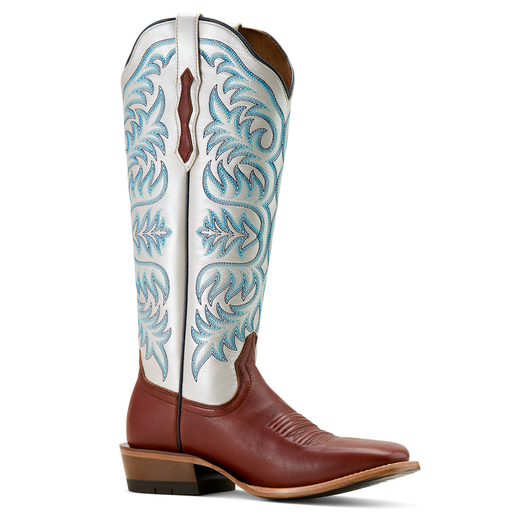 Ariat Womens Cognac Futurity Blanche Western Boots