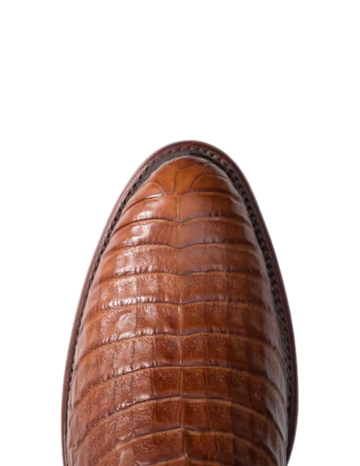 Tecovas Mens The Dillon Pecan Caiman Boots