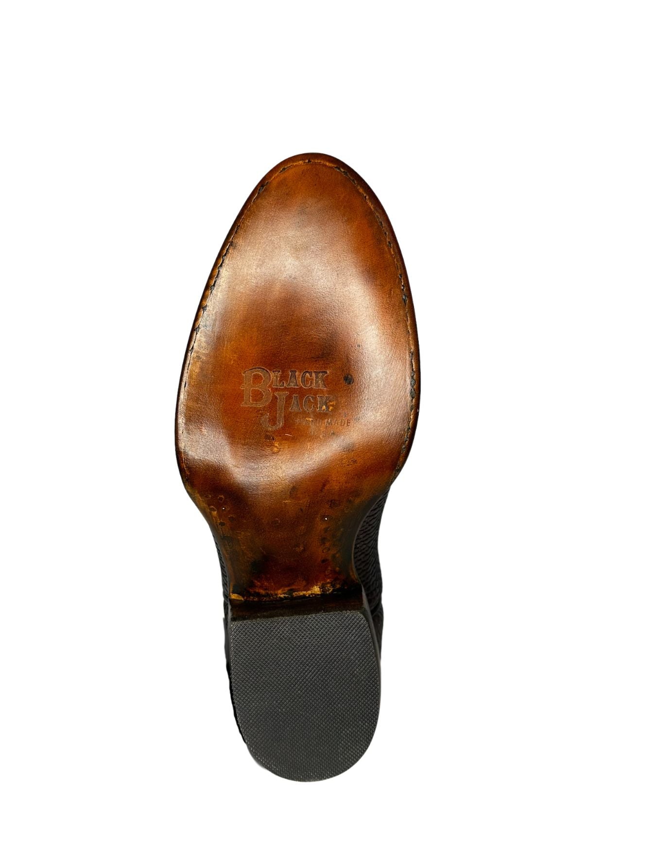 Black Jack Mens Chocolate Beaver Tail Boots – Texas Boot Company