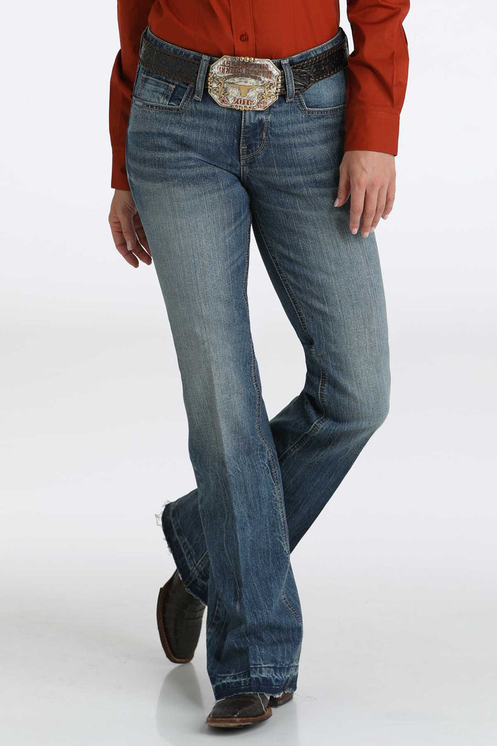 Cinch Womens Lynden Slim Trouser Jeans