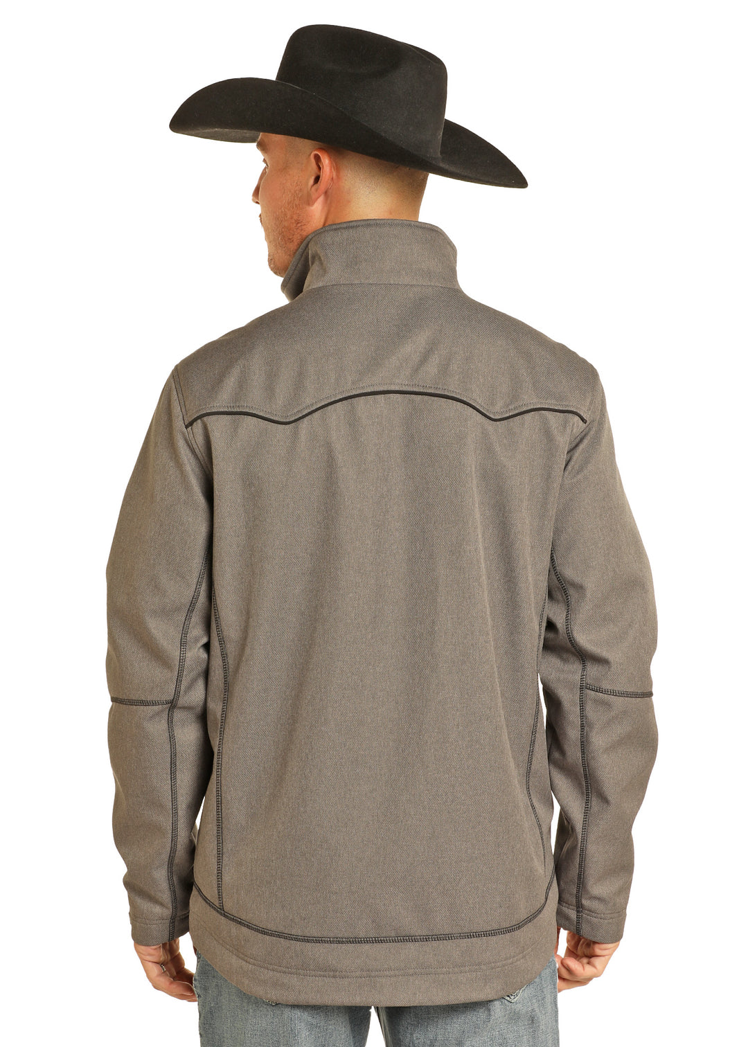 Panhandle Mens Charcoal Rodeo Jacket