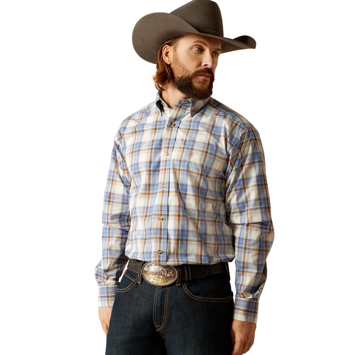 Ariat Mens Plaid Pro Series Tristen Classic Fit Shirt