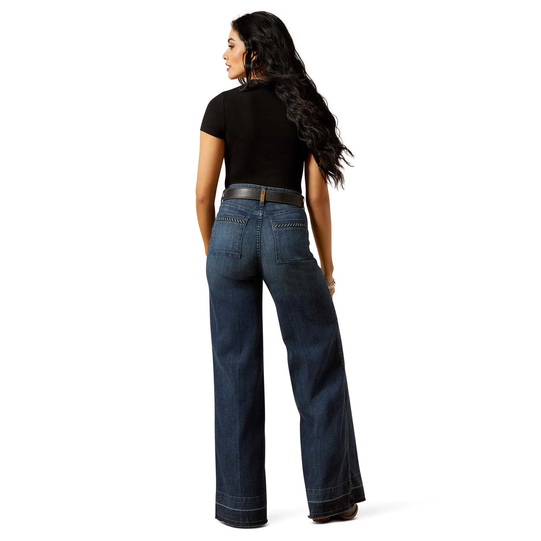 Ariat Womens Ultra High Rise Jill Wide Leg Jeans