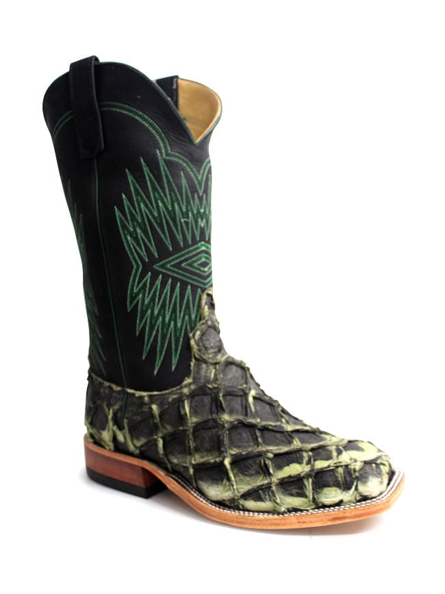 Anderson Bean Mens Military Green Big Bass Boots