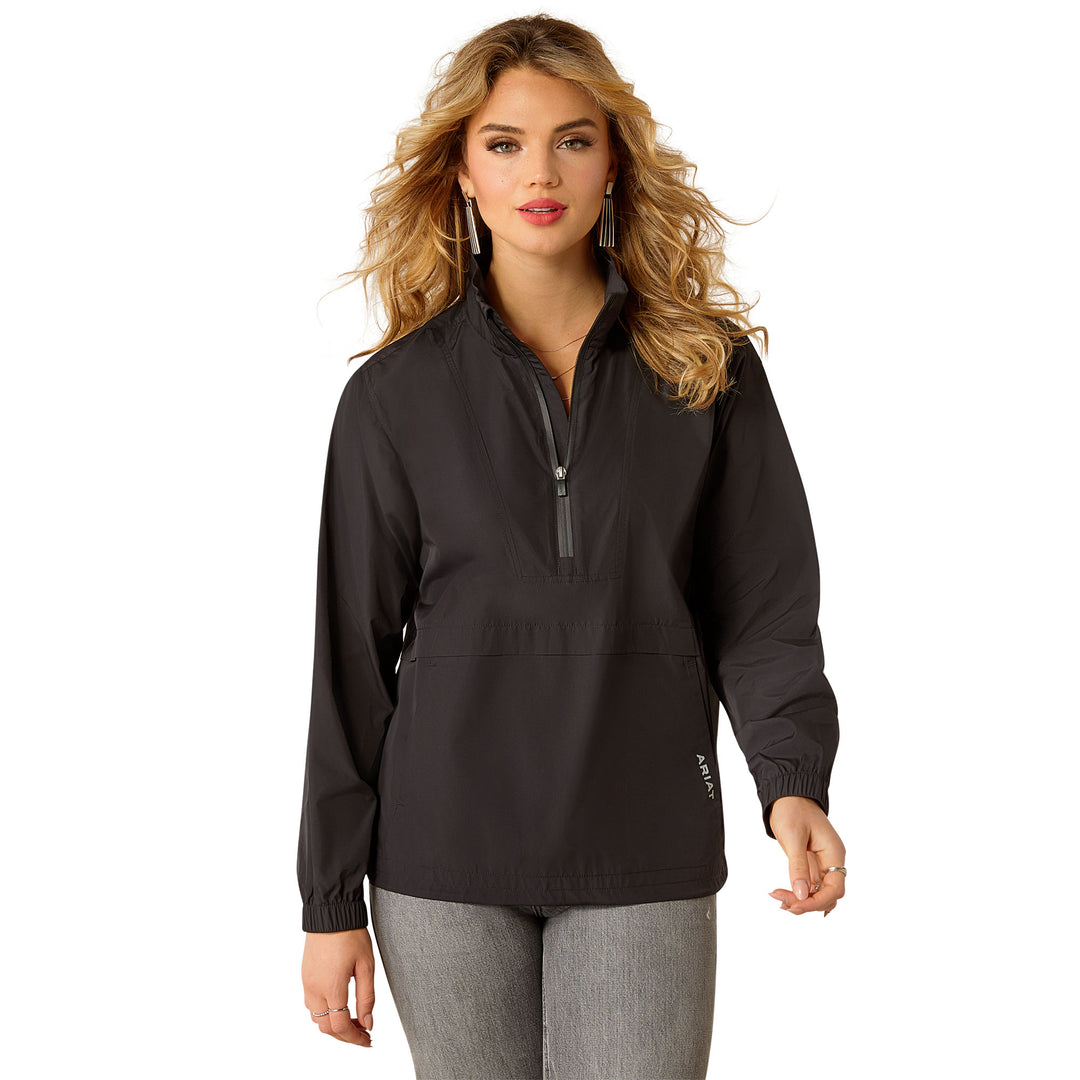 Ariat Womens Black Whisper Pullover Jacket