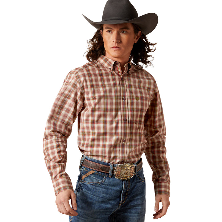 Ariat Mens Pro Willies Fitted Long Sleeve Shirt