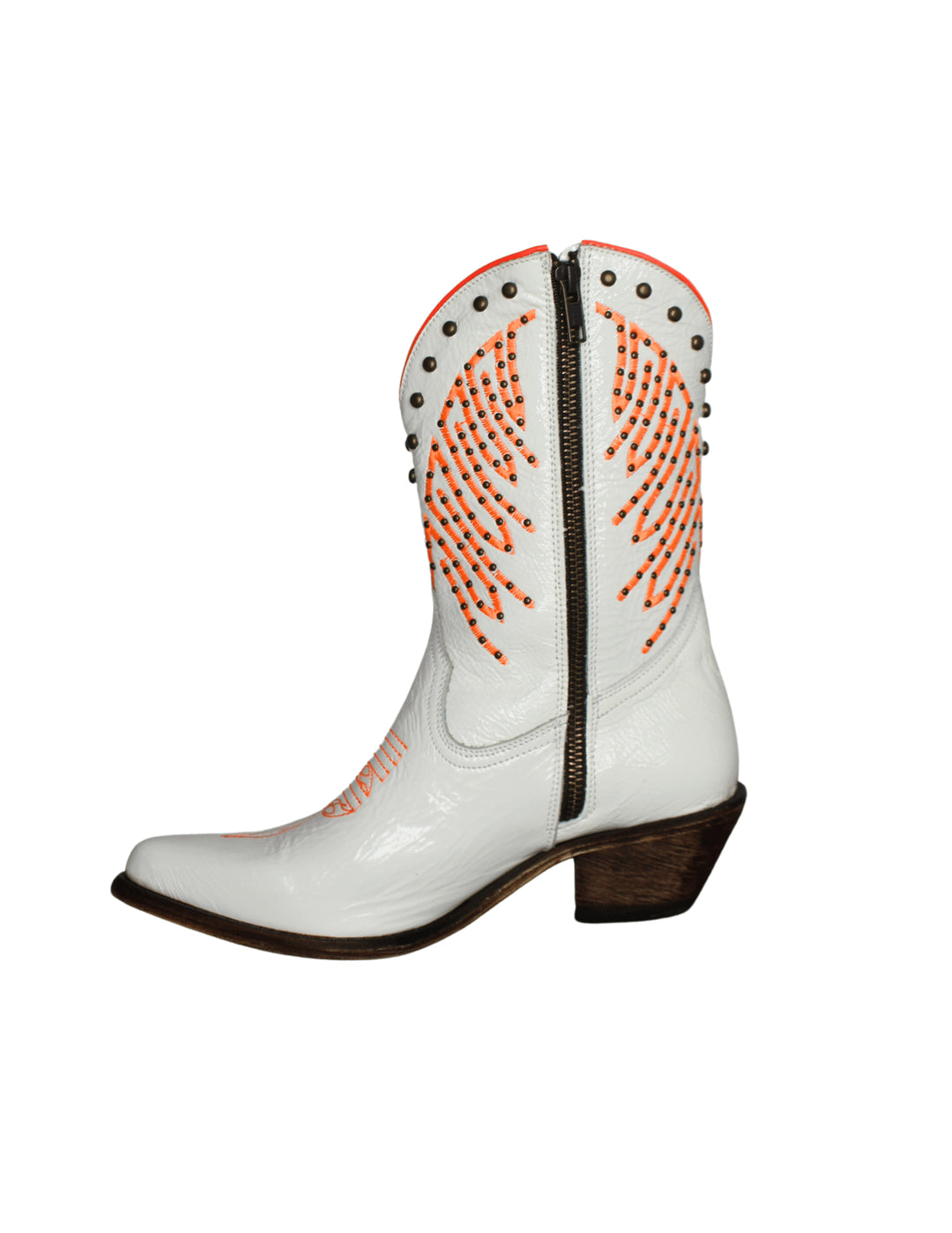 Corral Womens White Neon Fluorescent Boots
