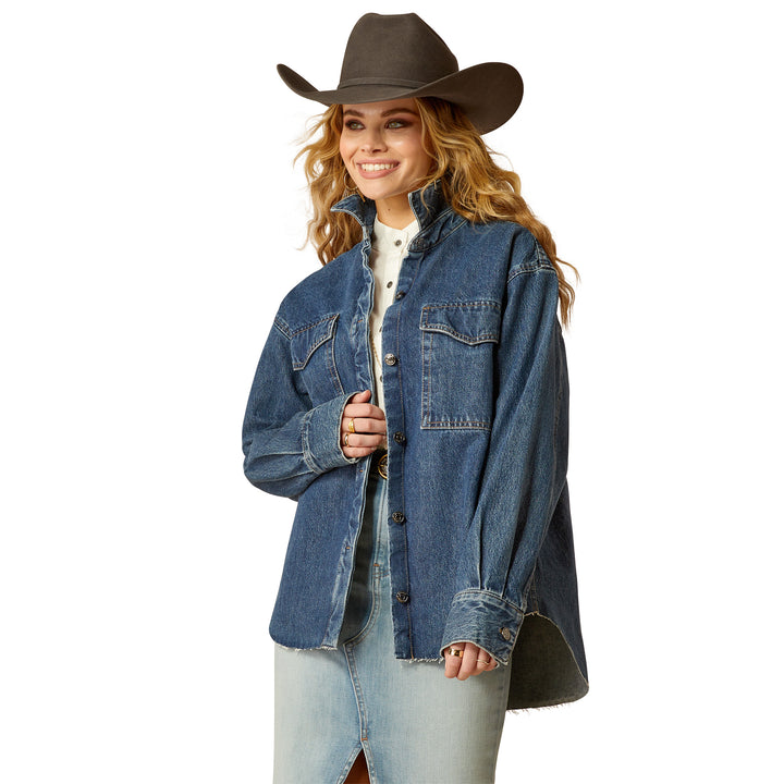 Ariat Womens Denim Shirt Jacket