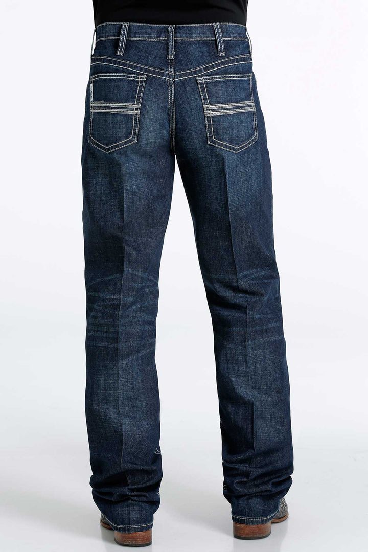 Mens Cinch White Label Dark Stonewash Jeans