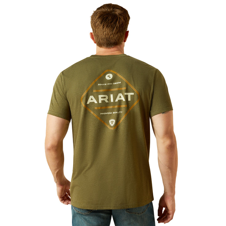 Ariat Mens Roped Diamond T-Shirt
