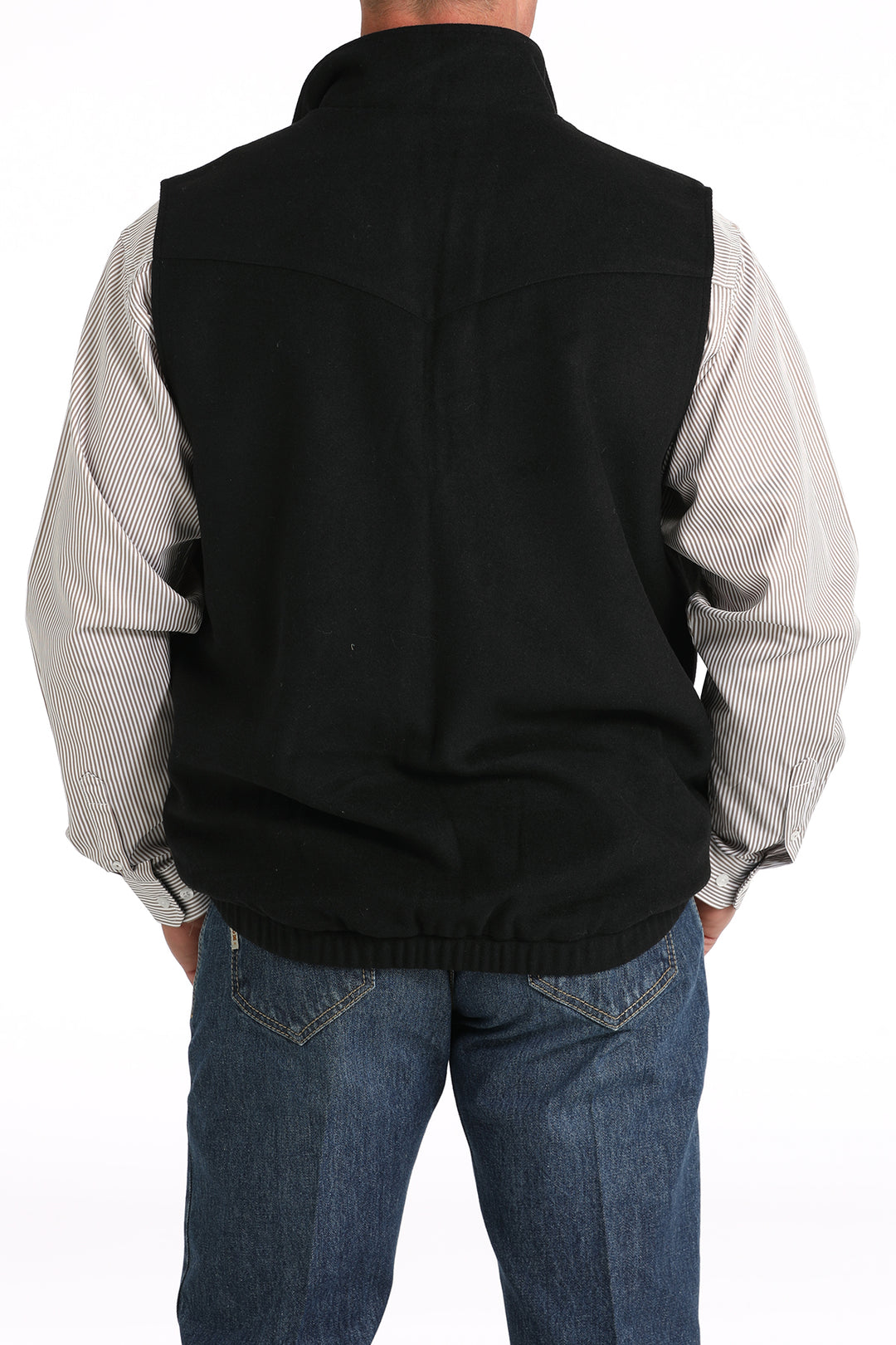 Cinch Mens Grey  Concealed Carry Western Vest