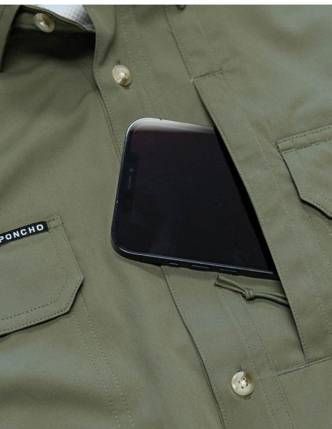 Poncho Mens The Roaring Fork Short Sleeve Shirt