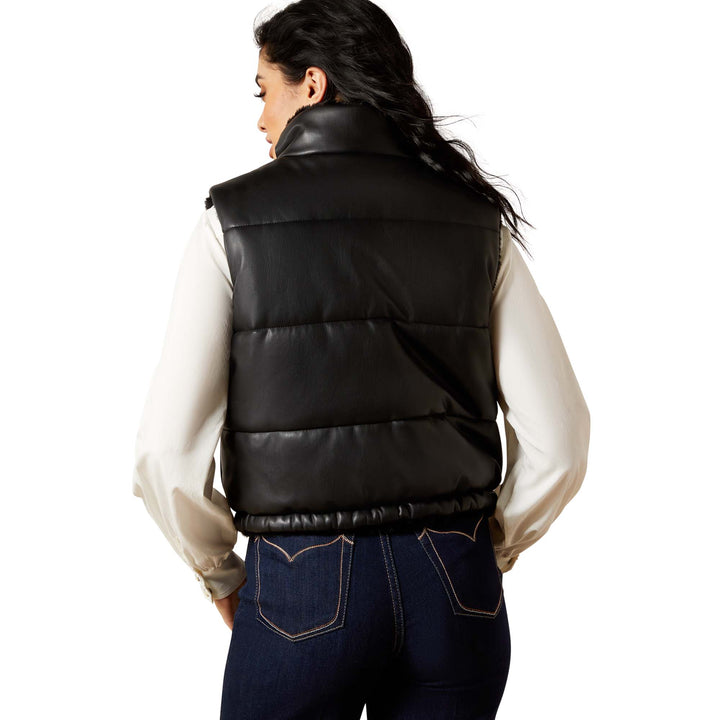 Ariat Womens Black Echo Reversible Vest