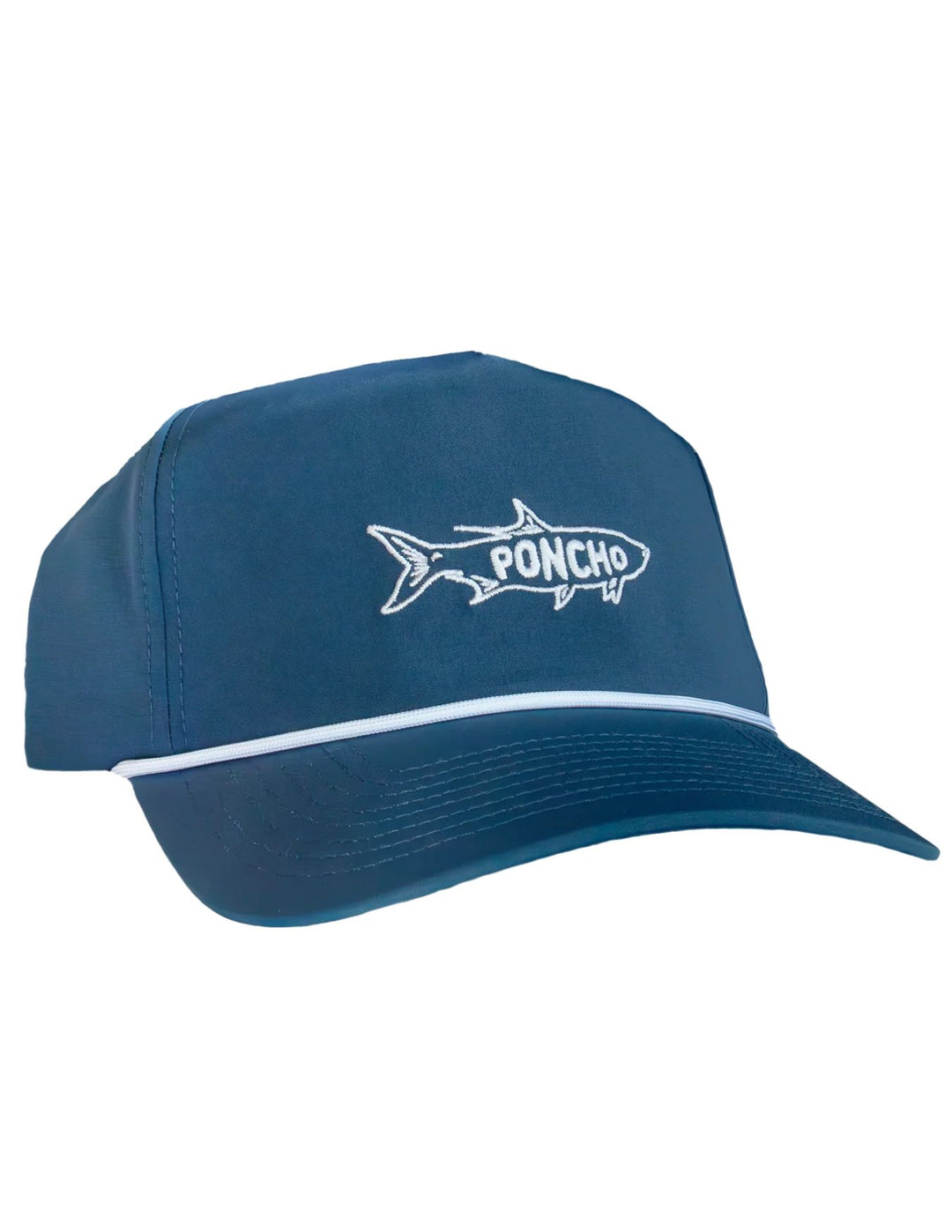 Poncho Mens Navy Tarpon Cap