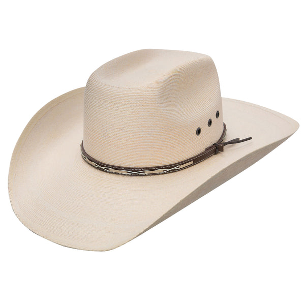 Stetson Mens Square Eyelets Palm Leaf Hat – Texas Boot Company